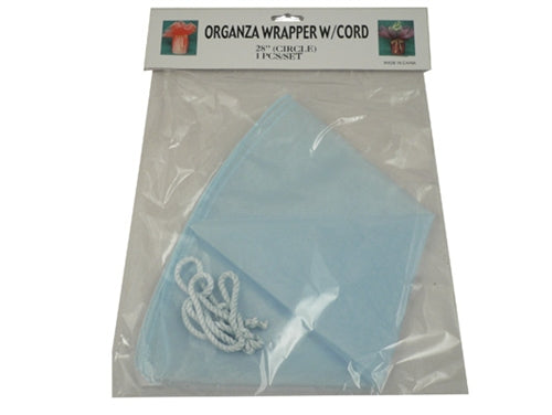 Load image into Gallery viewer, 28&quot; Organza Wrapper w/ Cord Tie (12 Pcs)
