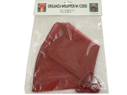 Load image into Gallery viewer, 28&quot; Organza Wrapper w/ Cord Tie (12 Pcs)
