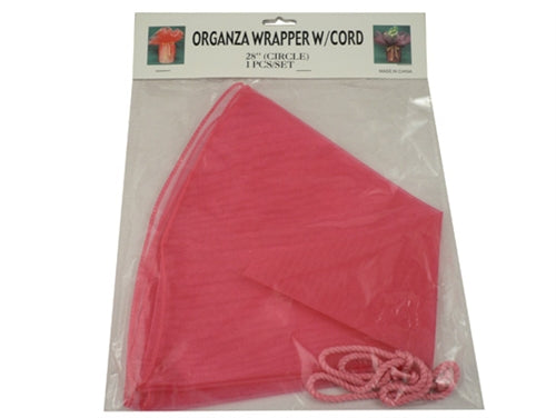 Load image into Gallery viewer, 28&quot; Organza Wrapper w/ Cord Tie (12 Pcs)
