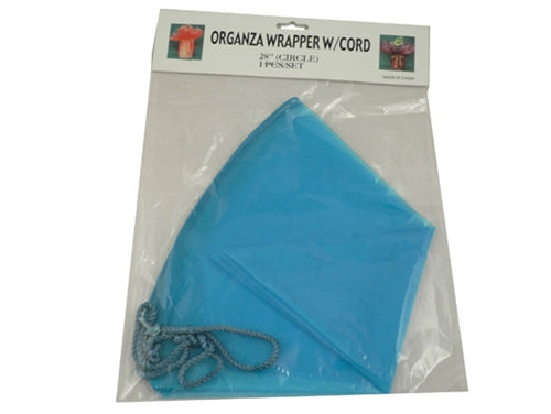 28" Organza Wrapper w/ Cord Tie (12 Pcs)