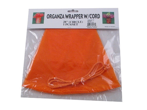 Load image into Gallery viewer, 28&quot; Organza Wrapper w/ Cord Tie (12 Pcs)
