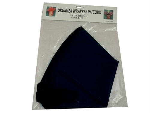 Load image into Gallery viewer, 28&quot; Organza Wrapper w/ Cord Tie (12 Pcs)
