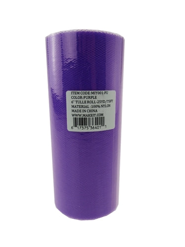 6 Tulle Roll (25 Yards) – LACrafts