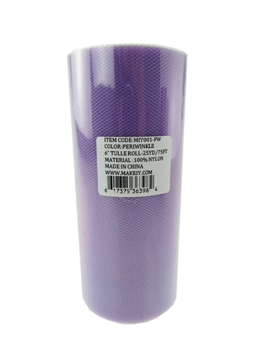6" Tulle Roll (25 Yards)