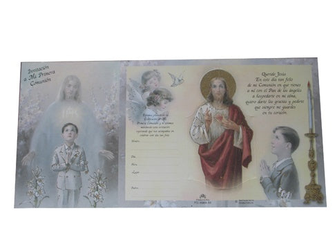 Load image into Gallery viewer, Communion Invitation #3 (Italian Made) (10 Pcs)
