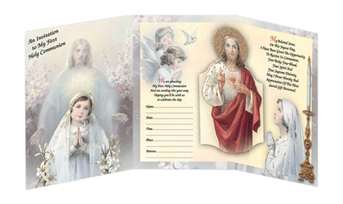 Load image into Gallery viewer, Communion Invitation #3 (Italian Made) (10 Pcs)
