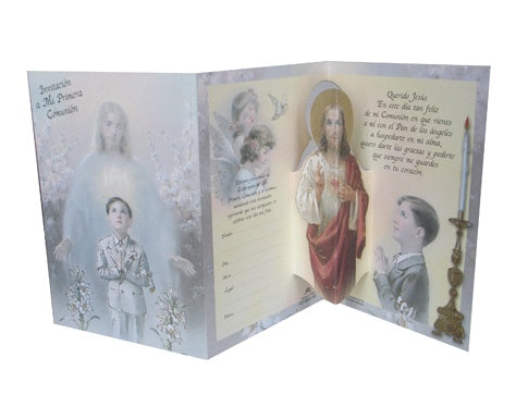 Load image into Gallery viewer, Communion Invitation #3 (Italian Made) (10 Pcs)
