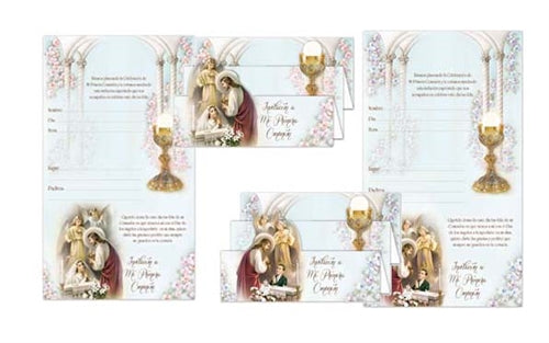 Load image into Gallery viewer, Communion Invitation #803 (Italian Made) (10 Pcs)
