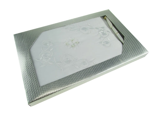 Libro de VISITAS de Satén Premium - Floral Elegante (1)