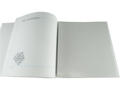 Premium Satin Embroidered - Photo Album - Butterfly Design (1 Pc)