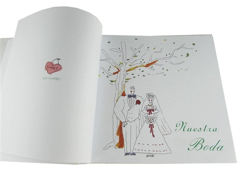 Premium Satin Embroidered - Photo Album - Butterfly Design (1 Pc)