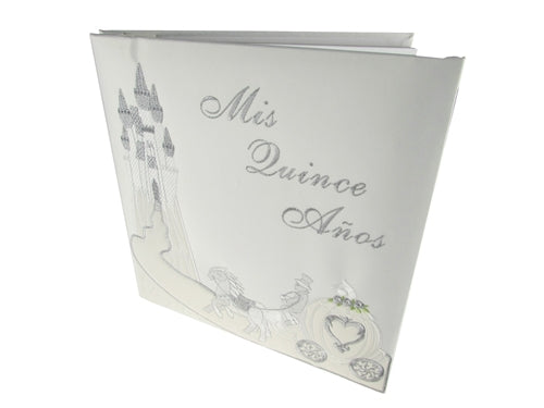 Premium Satin MIS QUINCE ANOS Photo Album - Cinderella (1)