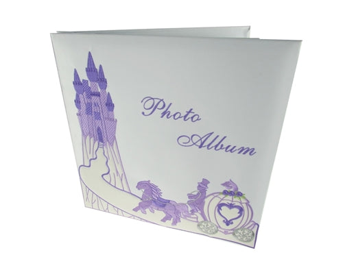 Load image into Gallery viewer, Premium Satin Embroidered -&quot;Photo Album&quot;- Cinderella Design(1)
