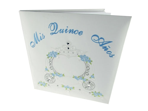 Load image into Gallery viewer, Premium Satin Embroidered Quinceanera Photo Album - Coach Design (1)
