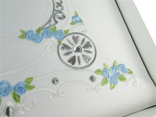 Load image into Gallery viewer, Premium Satin Embroidered Quinceanera Photo Album - Coach Design (1)
