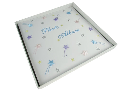 Load image into Gallery viewer, Premium Satin Embroidered- Photo Album - Stars Design (1 Pc)
