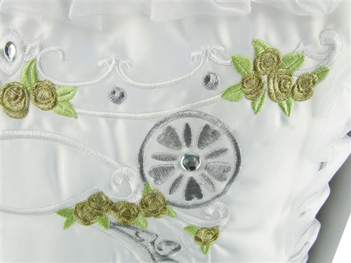 Load image into Gallery viewer, Premium - &quot;MIS QUINCE ANOS&quot; - Kneeling Pillow - Coach Design (1 Pc)
