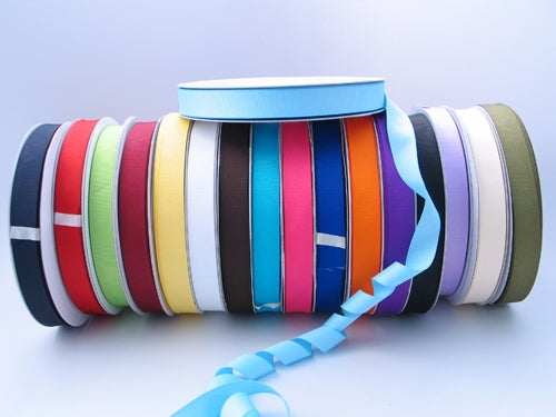 Load image into Gallery viewer, 5/8&quot; Plain Grosgrain Ribbon (50 Yards)
