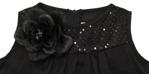 LIQUIDACIÓN - Vestido de niña sin mangas Julia Lee Design (Fabricado en EE. UU.)