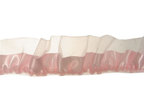 2" Organza & Satin Trim - Large (5 Yds)