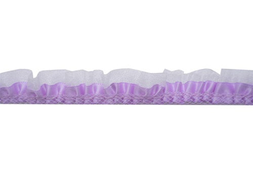 3/4" Organza & Satin Trim - Small (5 Yds)