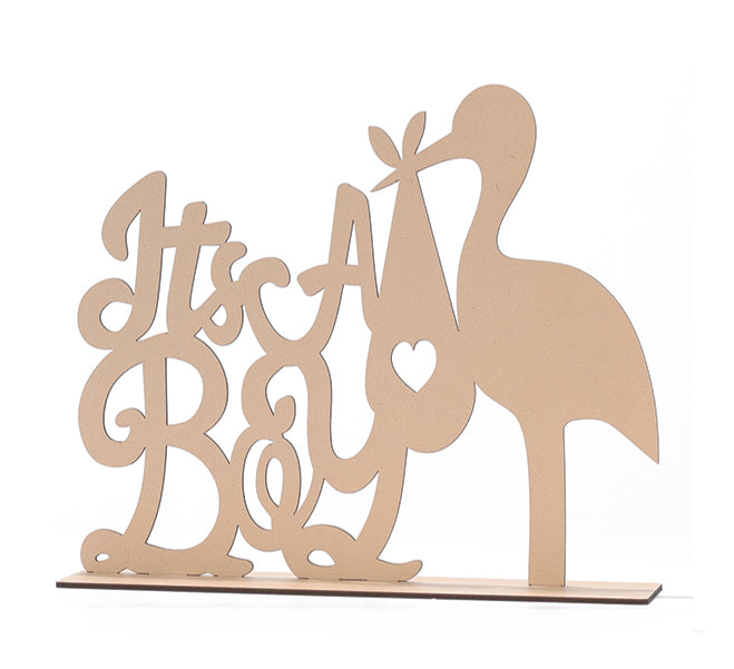 Load image into Gallery viewer, Baby Shower Wood Centerpiece (1 Pc)
