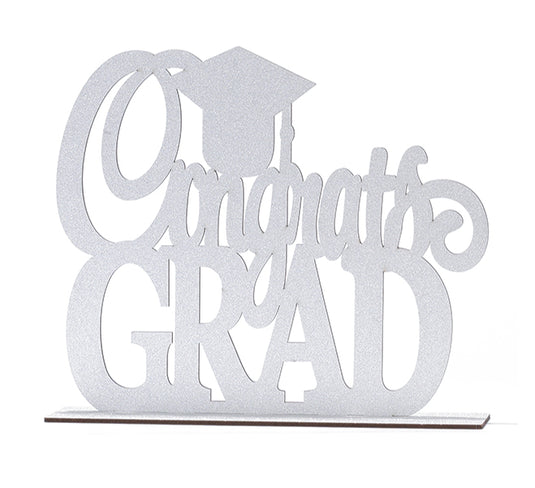 Graduation Wood Centerpiece (1 Pc)