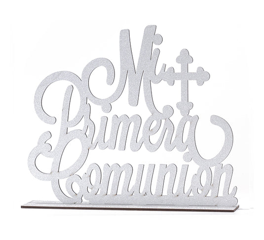 Primera Comunion Wood Centerpiece (1 Pc)