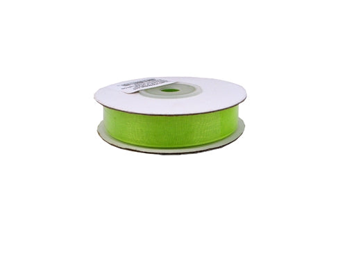 Load image into Gallery viewer, 5/8&quot; Shimmering Sheer Organza Ribbon (25 Yds)
