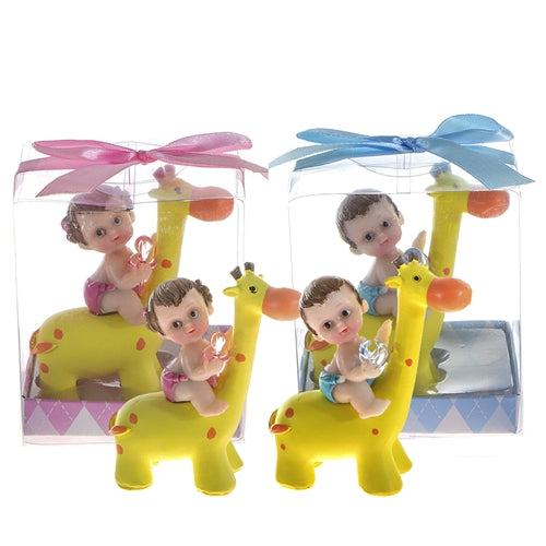Safari Theme Baby Shower Favor - GIRAFFE (With Designer Gift Box) (12 Pcs)