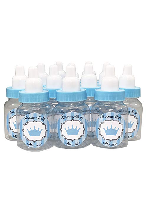 BOTELLAS personalizadas para Baby Shower (24 piezas)