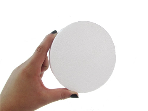 Hygloss Styrofoam Pack - 12 of 3x1 Round Discs