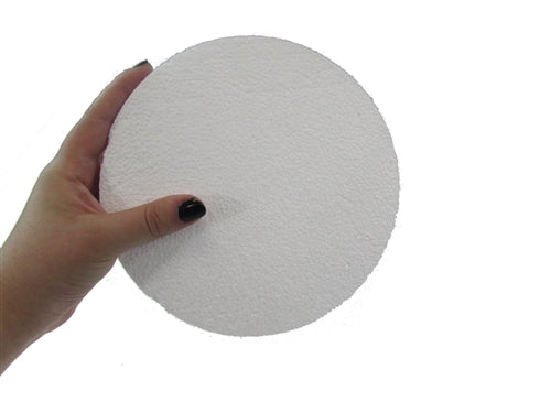 Load image into Gallery viewer, 7&quot; x 1&quot; SMOOTH FOAM Craft Discs (12 Pack)
