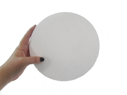 Load image into Gallery viewer, 9&quot; x 1&quot; SMOOTH FOAM Craft Discs (12 Pack)
