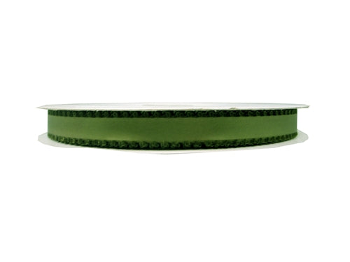 Load image into Gallery viewer, 3/8&quot; Satin Picot Ribbon - Feathered Edges (50 Yds)
