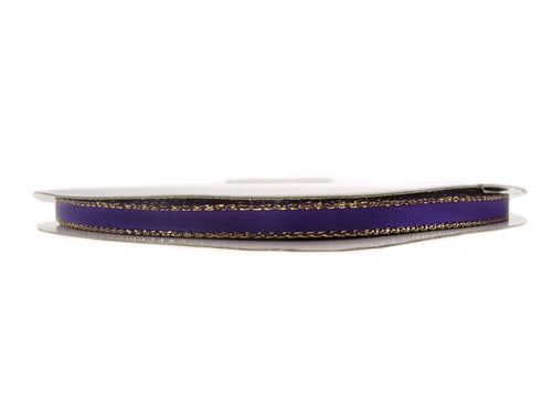 1/4" Satin Ribbon w/ Metallic Edges (50 Yds)