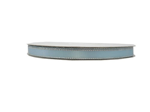 Load image into Gallery viewer, 3/8&quot; Satin Ribbon w/ Metallic Edges (50 Yds)
