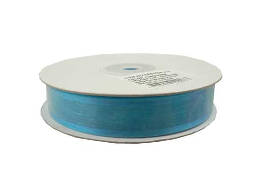 Load image into Gallery viewer, 5/8&quot; Shimmering Sheer Organza Ribbon w/ Satin Edges (25 Yds)
