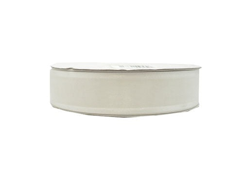 Load image into Gallery viewer, 7/8&quot; Shimmering Sheer Organza Ribbon w/ Satin Edges (25 Yds)
