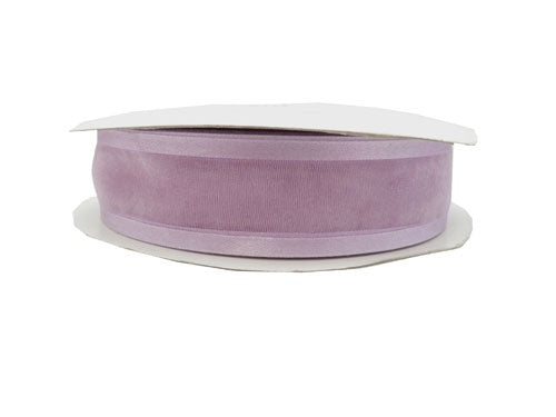 Load image into Gallery viewer, 7/8&quot; Shimmering Sheer Organza Ribbon w/ Satin Edges (25 Yds)
