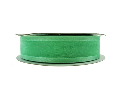Load image into Gallery viewer, 7/8&quot; Shimmering Sheer Organza Ribbon w/ Satin Edges (25 Yds)
