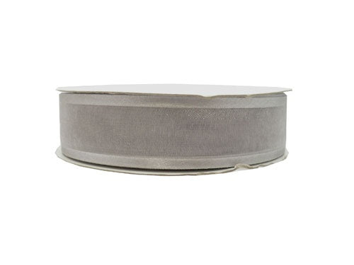 Load image into Gallery viewer, 7/8&quot; Shimmering Sheer Organza Ribbon w/ Satin Edges (25 Yds)
