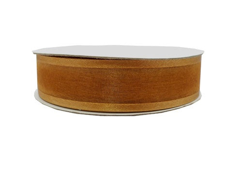 Load image into Gallery viewer, 7/8&quot; Shimmering Sheer Organza Ribbon w/ Satin Edges (25 Yds)
