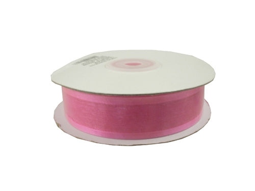 Load image into Gallery viewer, 7/8&quot; Shimmering Sheer Organza Ribbon w/ Satin Edges (25 Yds)
