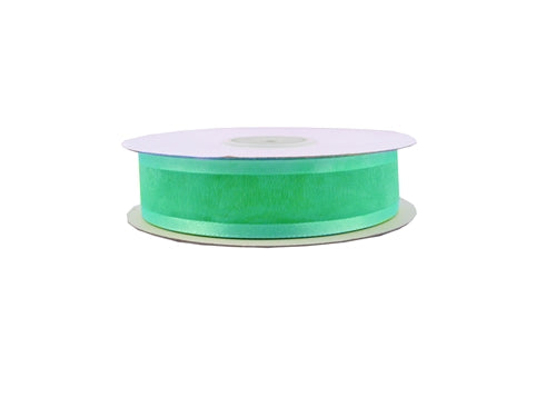 Load image into Gallery viewer, 7/8&quot; Shimmering Sheer Organza Ribbon w/ Satin Edges (25 Yds)
