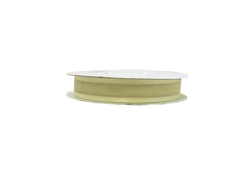 Load image into Gallery viewer, 5/8&quot; Sheer Organza Ribbon w/ Satin &amp; Metallic Edges (25 Yds)
