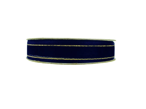Load image into Gallery viewer, 5/8&quot; Sheer Organza Ribbon w/ Satin &amp; Metallic Edges (25 Yds)
