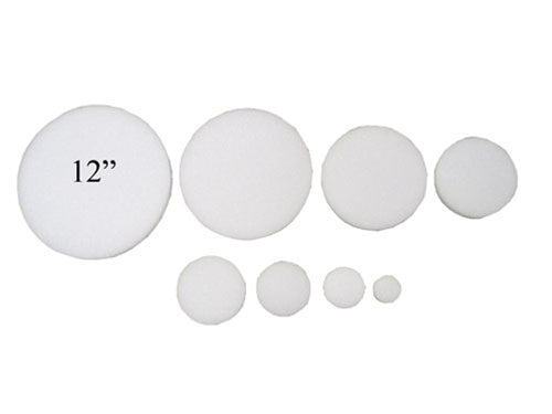 Load image into Gallery viewer, 12&quot; x 1&quot; STYROFOAM Brand Craft Discs (12)
