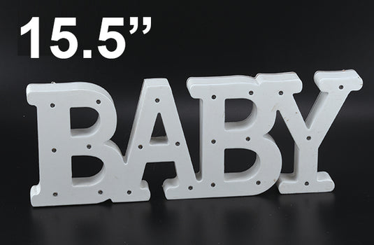 "Baby" Lighted Marquee Signs (1 Pc)