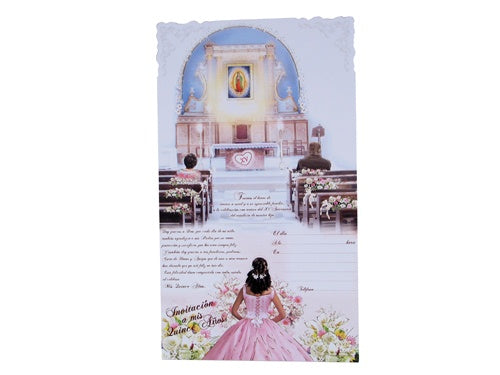 Load image into Gallery viewer, Quinceanera Invitation #7 (Italian Made) (10 Pcs)
